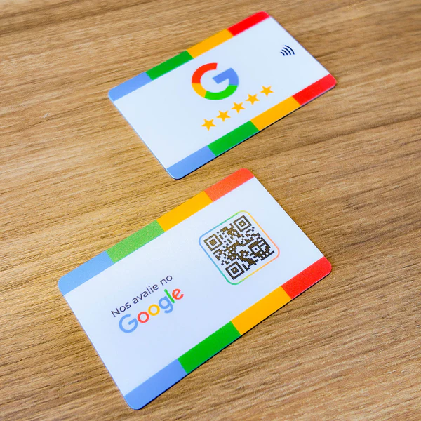 Cartão de Avaliação Inteligente Google