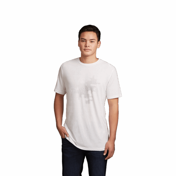 Polo Casual White Man T-Shirt