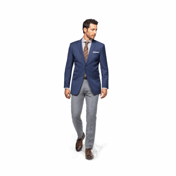 Free Style Man Grey Suit